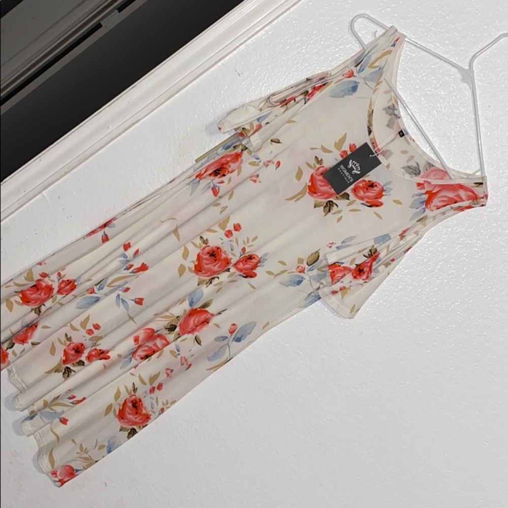 Floral summer dress